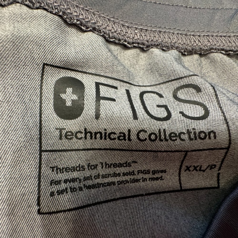 Figs Livingston Basic Scrub Pants - Graphite - image 3